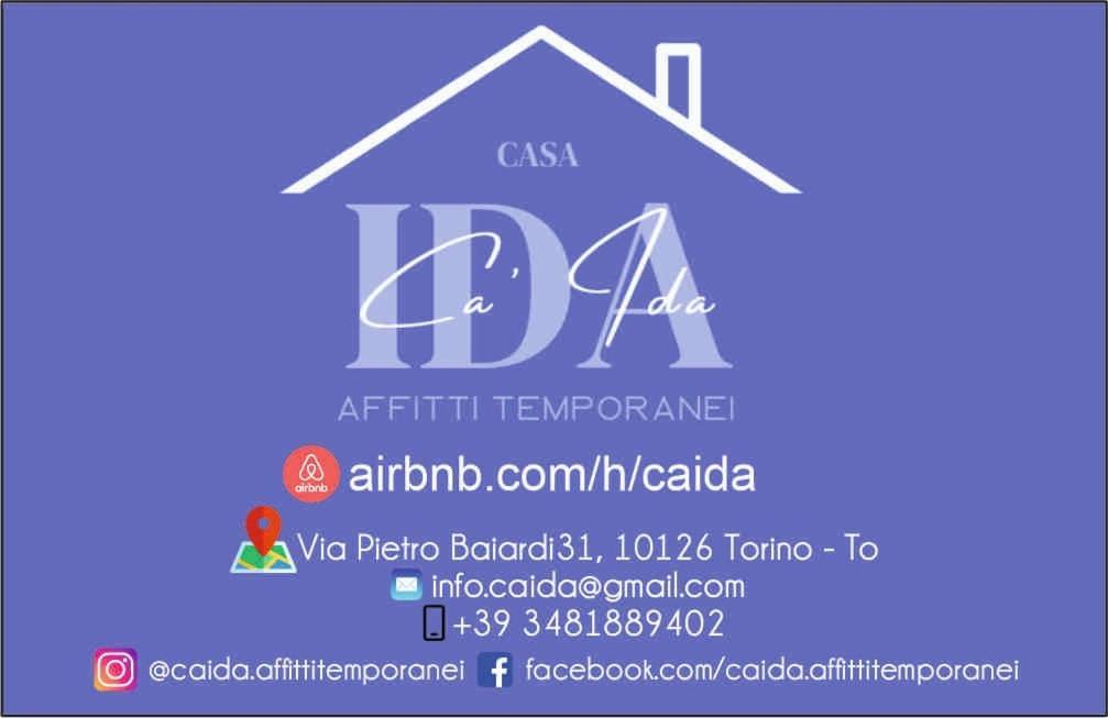 Apartamento Ca' Ida - Affitti Temporanei Turín Exterior foto